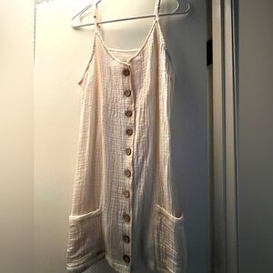 Beach cover up with pockets